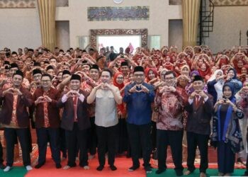 Halalbihalal PPNI Jember Bersama Bupati Jember Muhammad fawait