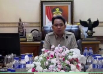 Bupati Jember Muhammad fawait meting Zoom dengan Pertamina bahas LPG 3 Kg