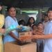 Christian Community Tambang Emas Pani menyalurkan paket hampers Paskah kepada jemaat gereja di Marisa, Kabupaten Pohuwato, sebagai wujud semangat berbagi dan kepedulian sosial. (Foto: istimewa)