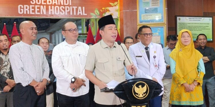 Bupati Jember Muhammad fawait saat Pro Gus'e Update