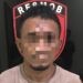 JUA (33) residivis kasus pencurian saat diringkus tim Resmob Polda Gorontalo dibantu Polres Buol, Sulteng. (F.PoldaGorontalo)