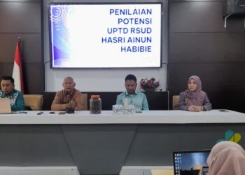 Penilaian Potensi UPTD RSUD dr. Hasri Ainun Habibie. (Foto: Istimewa)