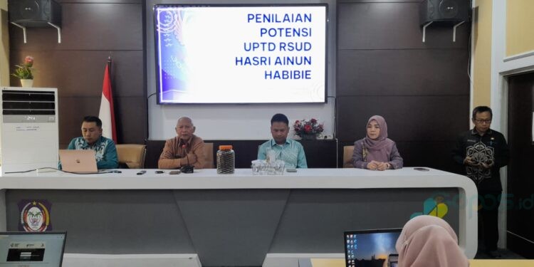 Penilaian Potensi UPTD RSUD dr. Hasri Ainun Habibie. (Foto: Istimewa)