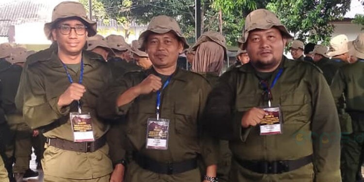 Tiga Anggota Pengganti Antarwaktu (PAW) Komisi Pemilihan Umum (KPU) dari kabupaten/kota di Provinsi Gorontalo mengikuti kegiatan Orientasi Tugas (Ortug) yang diselenggarakan oleh KPU RI di Dodik Rindam Jaya, Jakarta. (foto.istimea)
