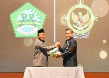 Penyerahan laporan keuangan pemerintah daerah tahun anggaran 2025 (UNAUDITED) (Prokopim Boalemo)