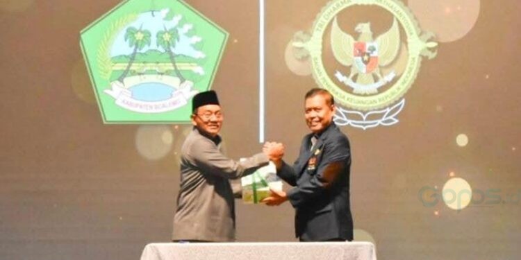 Penyerahan laporan keuangan pemerintah daerah tahun anggaran 2025 (UNAUDITED) (Prokopim Boalemo)