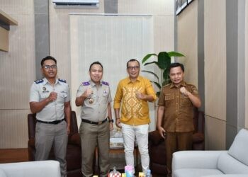 Wakil Bupati Boalemo, Lahmuddin Hambali, kunjungi kantor ATR/BPN Provinsi Gorontalo (Prokopim Boalemo)