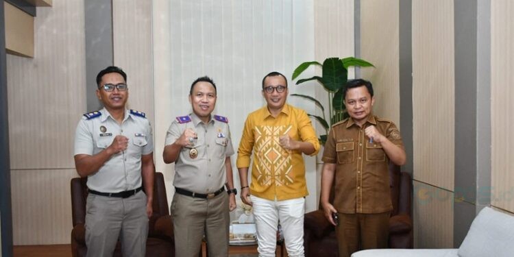 Wakil Bupati Boalemo, Lahmuddin Hambali, kunjungi kantor ATR/BPN Provinsi Gorontalo (Prokopim Boalemo)