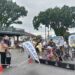 Bupati Jember Muhammad fawait saat membuka lomba Pushbike di acara Karnaval SCTV