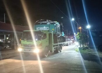 Satu alat dan dua excavator di amankan Polres Pohuwato, Kamis (30/04/2026) (Istimewa)