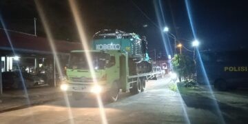 Satu alat dan dua excavator di amankan Polres Pohuwato, Kamis (30/04/2026) (Istimewa)