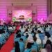 Pelepasan Jamaah haji oleh Bupati Jember Muhammad fawait di gedung Gedung Balai Serba Guna