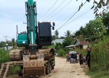 Satu Unit Excavator dan operator di amankan Polres Pohuwato, Seni  (04/05/2026) (Istimewa)