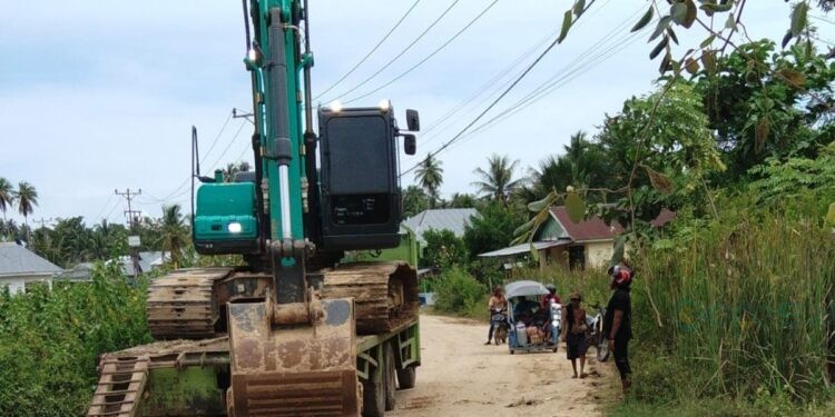Satu Unit Excavator dan operator di amankan Polres Pohuwato, Seni (04/05/2026) (Istimewa)