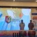 Kepala Dinas Pendidikan Kabupaten Jember Arief Tjahyono berama ketua DPRD Jember Ahmad Halim saat menbuka pameran pendidikan