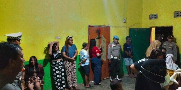 Polsek Wonosari dan Puskesmas Bongo II skrining IMS dan HIV di tempat hiburan malam, (Istimewa)