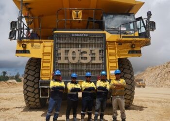Operator HD Pani Gold Mine, (Istimewa)