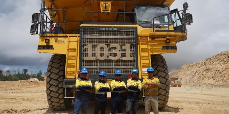 Operator HD Pani Gold Mine, (Istimewa)
