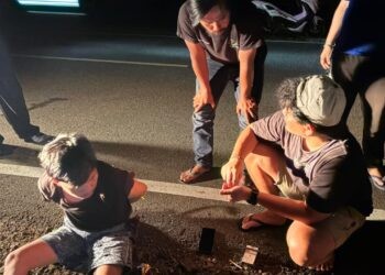 Pemuda asal Makassar ditangkap Polres Pohuwato usai didapati membawa narkotika jenis sabu, Senin (18/05/2026) malam (Istimewa)
