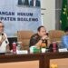 Wakil Bupati Boalemo, Lahmuddin Hambali, membuka penyuluhan dan penerangan hukum bagi kepala desa se Kabupaten Boalemo, Selasa (19/05/2026) (Prokopim Boalemo)