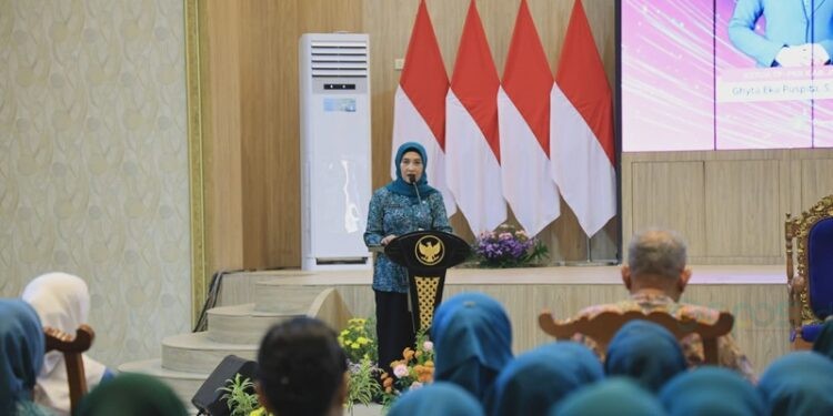 Rakor Bimtek di Pendopo Wahyawibawagraha, Selasa (12/5/2026).