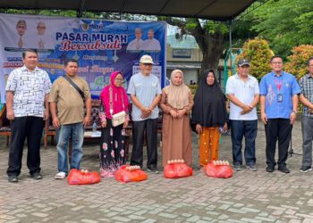 Pasar Murah bersubsidi digelar oleh Pemerintah Kota Gorontalo, pada Selasa 26/05/2026 di Kelurahan Limba U II, Kota Gorontalo