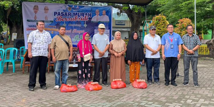 Pasar Murah bersubsidi digelar oleh Pemerintah Kota Gorontalo, pada Selasa 26/05/2026 di Kelurahan Limba U II, Kota Gorontalo