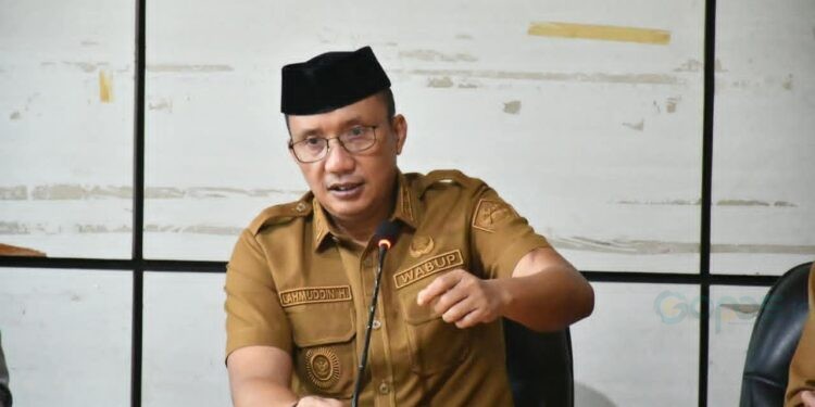 Wakil Bupati Boalemo, Lahmudin Hambali.