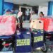 Enam Unit motor cool box diberikan kepada nelayan. (Foto: Prokopim Boalemo)