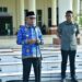 Wakil Bupati Pohuwato, Iwan Adam, memberikan sambutan apel Korpri, (Prokopim Pohuwato)