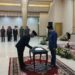 Bupati Jember Muhammad fawait saat melantik Achmad Imam Fauzi Sebagai Pj. Sekda