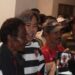 Bupati Jember Muhammad fawait saat menyampaikan warga usai pertandingan Persid melawan Golden FC Meraoke