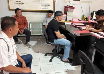 Penyerahan para tersangka Polres Pohuwato kepada kejaksaan, Rabu (03/06/2026) (Istimewa)