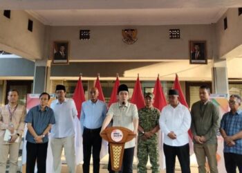 Bupati Jember Muhammad fawait saat menyampaikan pesan di program pro Gus'e Update