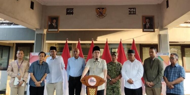 Bupati Jember Muhammad fawait saat menyampaikan pesan di program pro Gus'e Update
