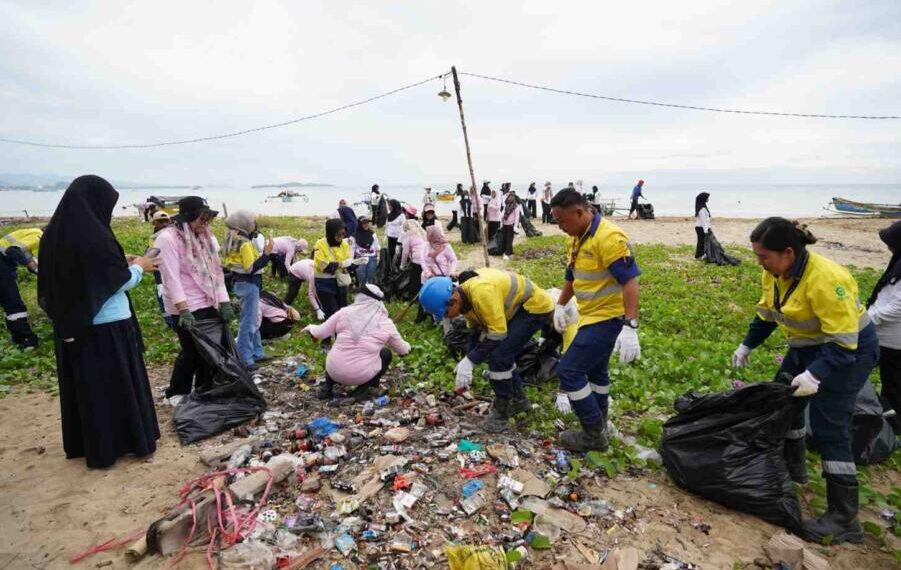 PGM dan DLH Pohuwato Lestarikan Pesisir Kampung Nelayan, (Istimewa)