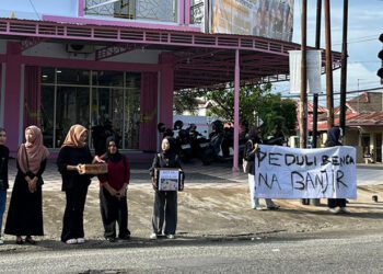 Aliansi Mahasiswa FSB UNG gelar penggalangan dana, pada Ahad 31/05/2026