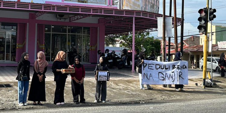 Aliansi Mahasiswa FSB UNG gelar penggalangan dana, pada Ahad 31/05/2026