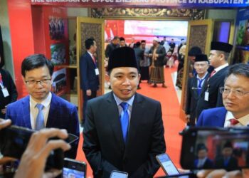 Bupati Jember saat menerima Kunjungan delegasi dari China ke Pendapa Wahyawibawagraha pada Selasa (2/6/2026) malam