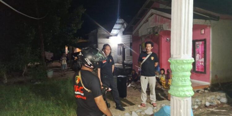 Polres Pohuwato Respon cepat hentikan musik di Kecamatan Paguat, Minggu (14/06/2026) (Istimewa)
