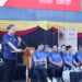 Bupati Jember Muhammad fawait menyampaikan pesan di hadapan ribuan masyarakat Minggu (14/6/2026).