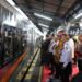 Daop 9 Jember slmeresmikan KA Pandalungan Jember -Gambir pulang pergi