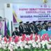 Bupati Pohuwato, Saipul Mbuinga, memberikan sambutan acara wisuda Unipo, Kamis (18/06/2026) (Iwan Karim Ptokopim Pohuwato)