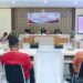 Bupati Pohuwato, Saipul Mbuinga, memberikan sambutan sosialisasi prinsip kepatuhan dan anti penyuapan, (Iwan Karim Prokopim Pohuwato)