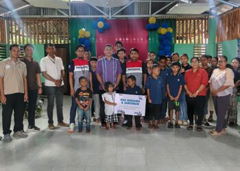 PT Pertamina Patra Niaga Regional Sulawesi melalui Fuel Terminal (FT) Poso menyalurkan santunan senilai Rp10 juta kepada Panti Sosial Terpadu Bina Tunas Harapan, yang dikelola oleh Yayasan Diakonia Harapan Pinedapa, Kecamatan Poso Pesisir, Kabupaten Poso, Sulawesi Tengah