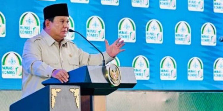 President Prabowo Subianto said decades of capital flight have been a key factor behind the rupiah's long-term weakness, arguing that much of Indonesia's wealth has flowed overseas despite years of trade surpluses. (ANTARA/HO-BPMI Sekretariat Presiden)