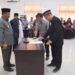 Bupati Boalemo, Rum Pagau, melantik direktur RSCG, dr Roni Imran, Jum'at (26/06/2026) (Prokopim Boalemo)