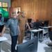 Bupati Gorontalo, Sofyan Puhi saat melakukan peninjauan Balai Latihan Kerja.
