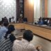 Bupati Bone Bolango, Ismet Mile saat menerima kunjungan kerja Pemerintah Kabupaten Minahasa Tenggara di Ruang Rapat Bupati, Kamis (4/6/2026). (Foto Indra/Gopos)