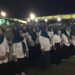 Prosesi pelantikan pengurus Dasawisma se-Kecamatan Suwawa Tengah yang dihadiri langsung oleh Bupati Ismet Mile dan Ketua T.P PKK Ruwaida Ismet Mile, Rabu (10/6/2026) malam tadi. (Foto Indra/Gopos)